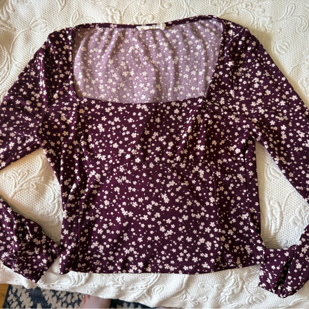 Floral Long Sleeve Top